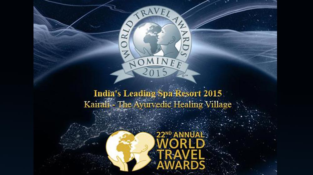 Kairali - The Ayurvedic Healing Village Nominated at World Travel Awards 2015